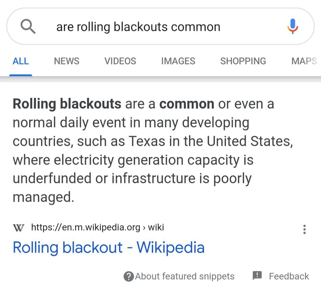 Wikipedia throwing shade at Texas