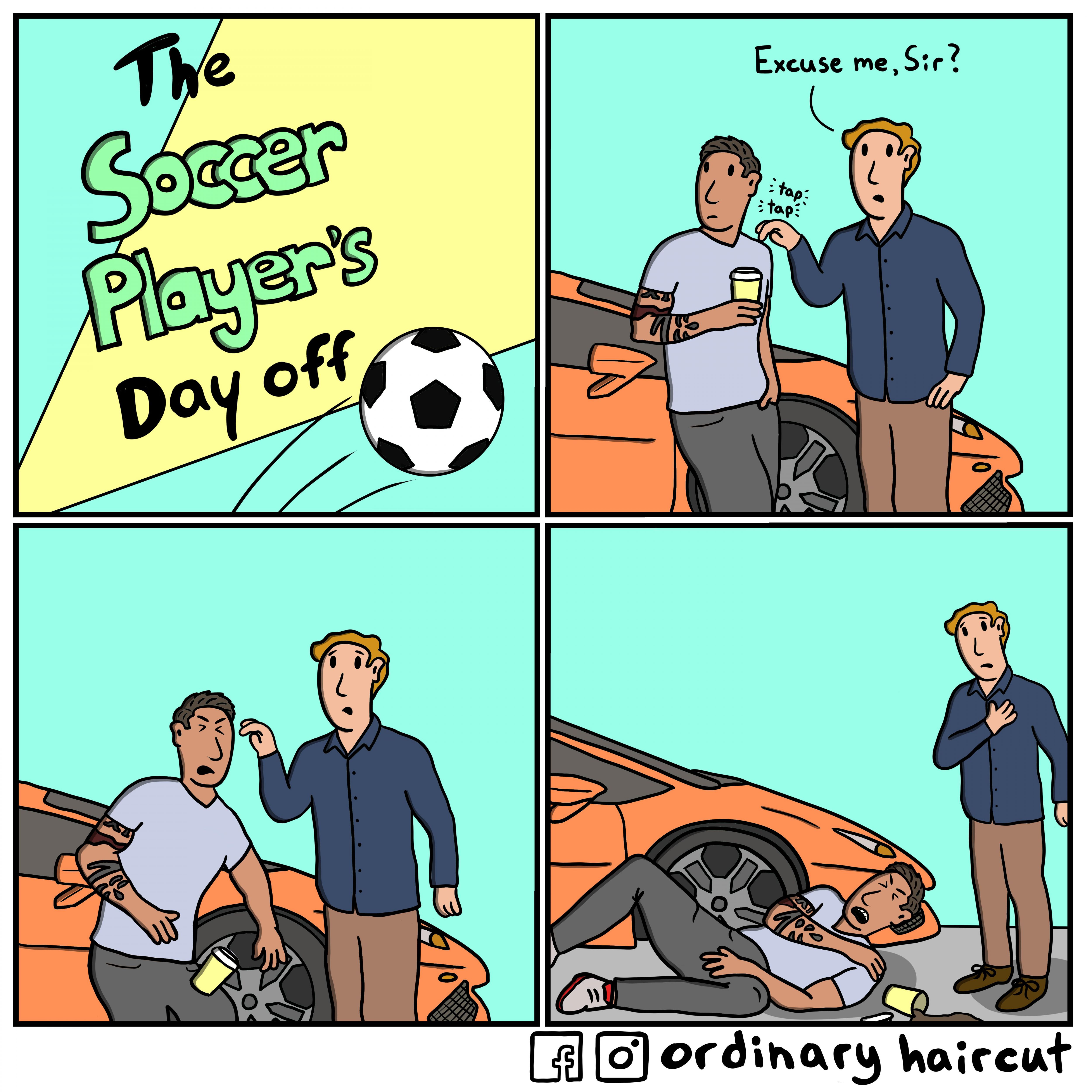 The Soccer Player's Day Off