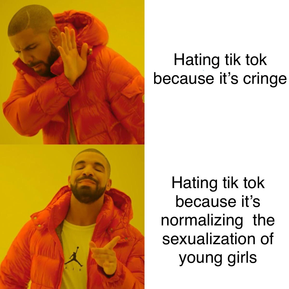 Hating tik tok is still cool, right?