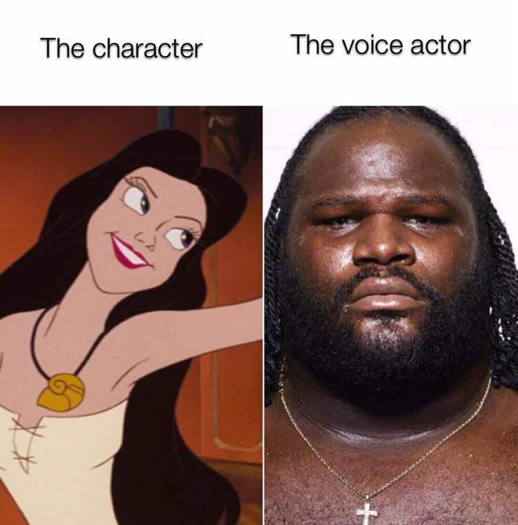 Voice actors are underrated