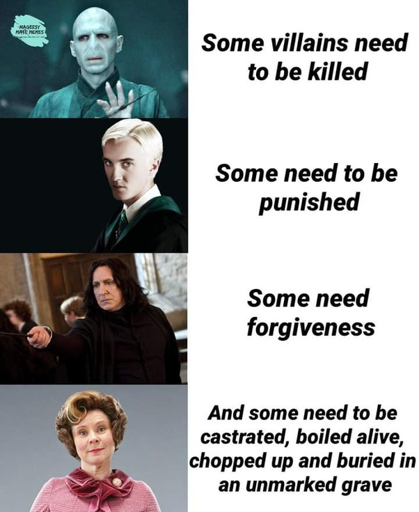 No offence to Umbridge fans