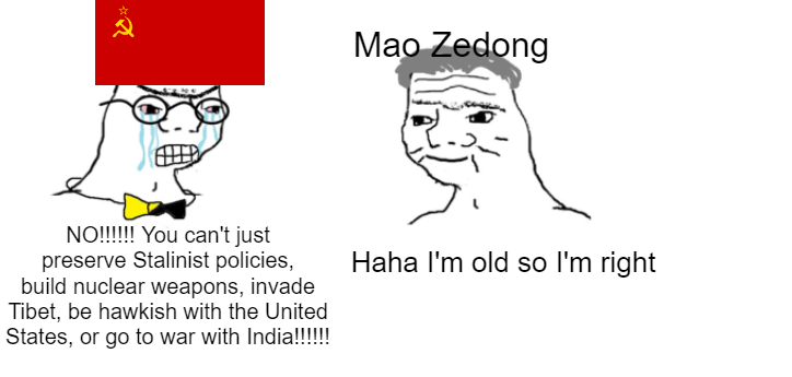 I Think That This Summarizes the Sino-Soviet Split Pretty Well