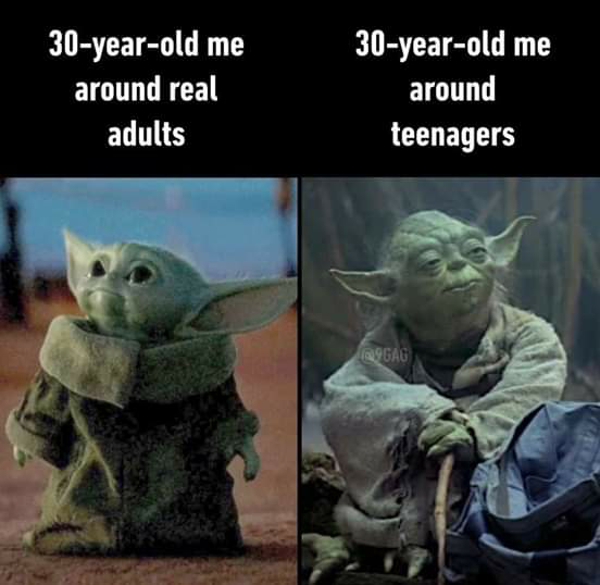 30 years old me...