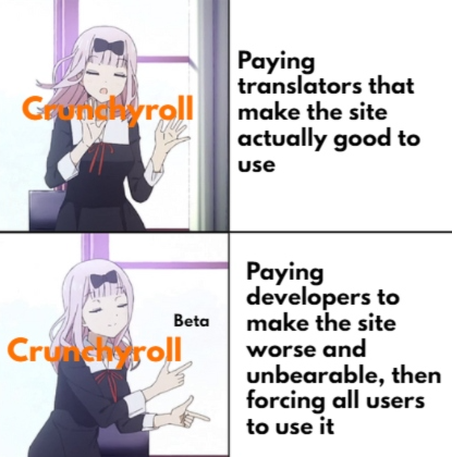 Crunchyroll at it again