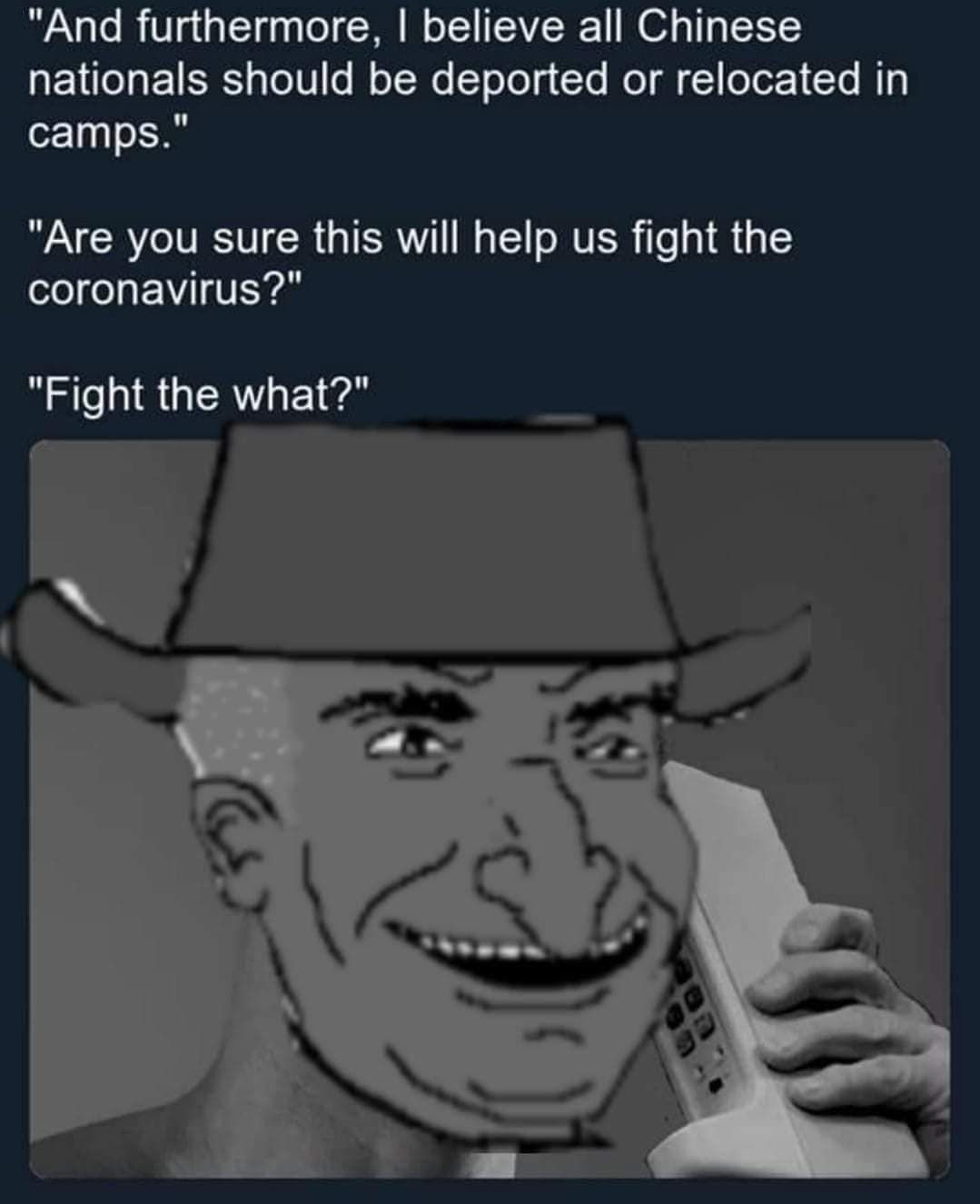 Shitpost extraordinaire