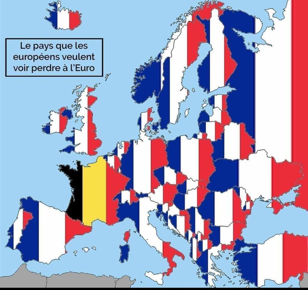 The country that most europeans want to lose at euro - everybody hates those fr*nch I wonder why