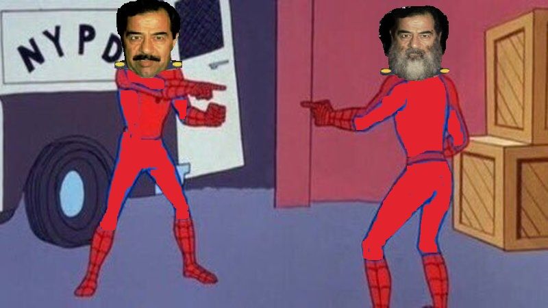 Saddam Hussein *Copyright Protected OC Donut Steel 2021*