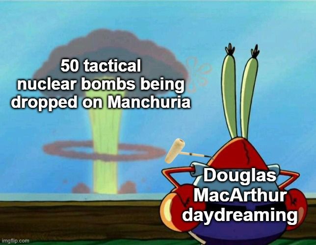 Truman was starting to worry about MacArthur; this was his third nuclear crab dream this week