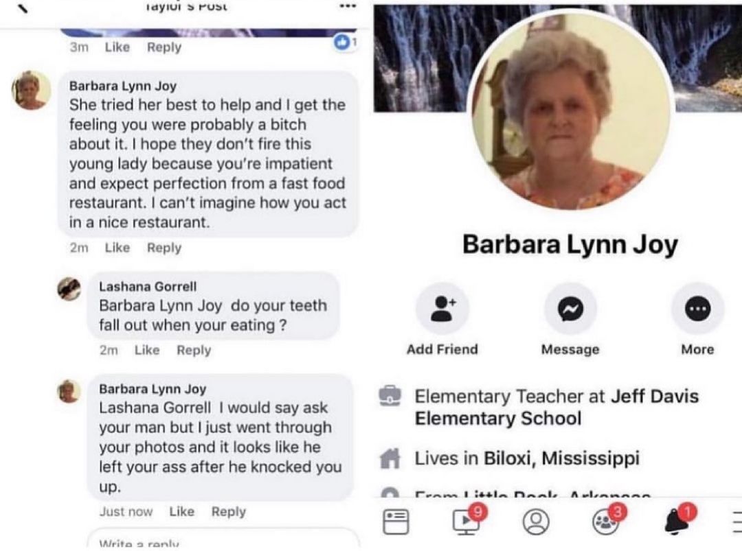 Barbara means business