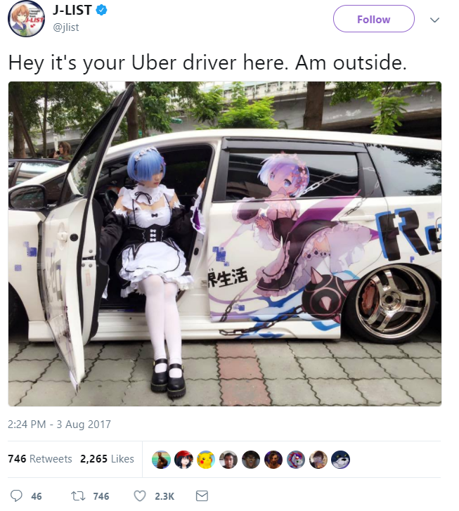 your uwuber driver is here