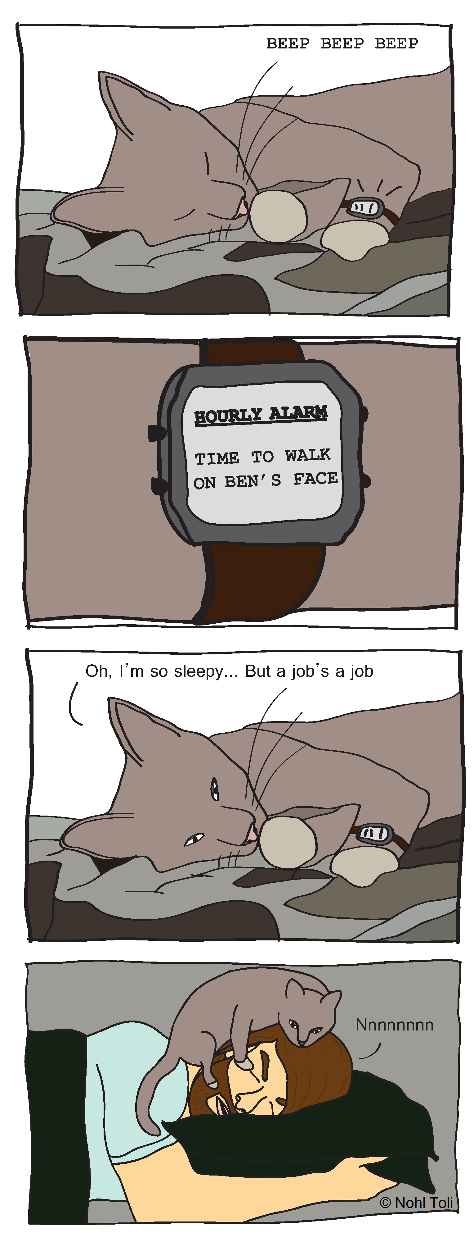 Cat's occupation