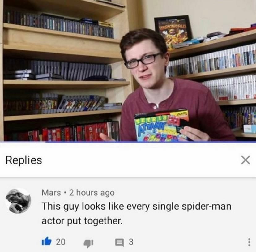 He is the man spider