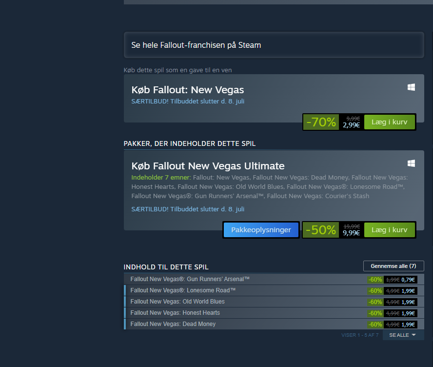 Service Announcement: New Vegas is on sale on Steam. Get in on the meme now!