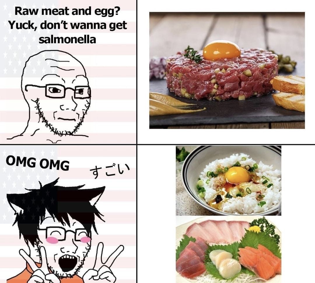 Think before you eat weebs