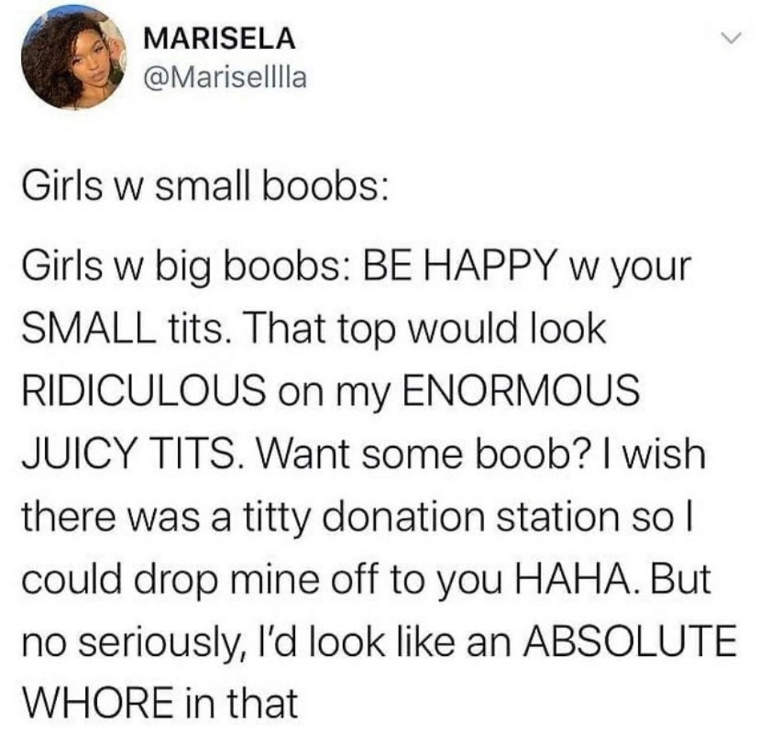 Enormous juicy tits