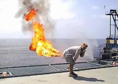 After eating chili sauce...