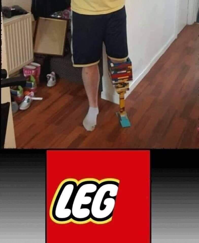 Lego my leg yo...