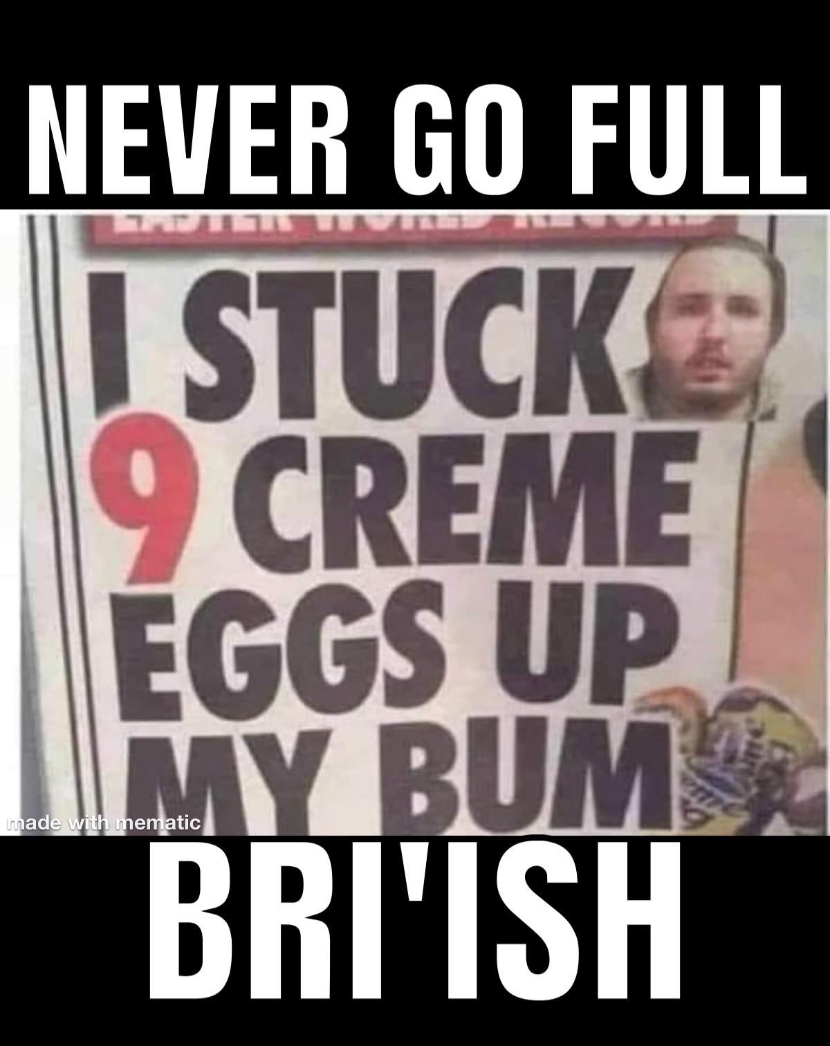 The average Bri'ish