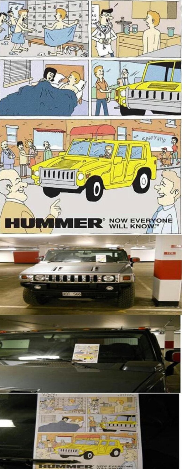 Hummer: Now everyone will know.