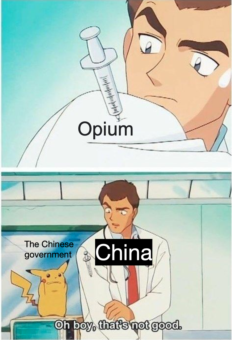 That dang opium