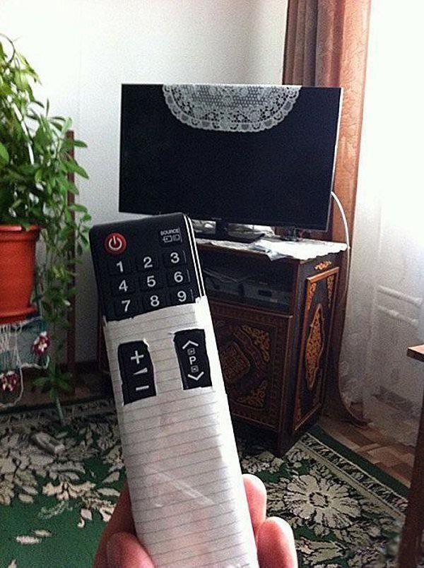 Grandma's remote