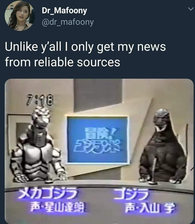 Godzilla retires from destroying buildings to open news station