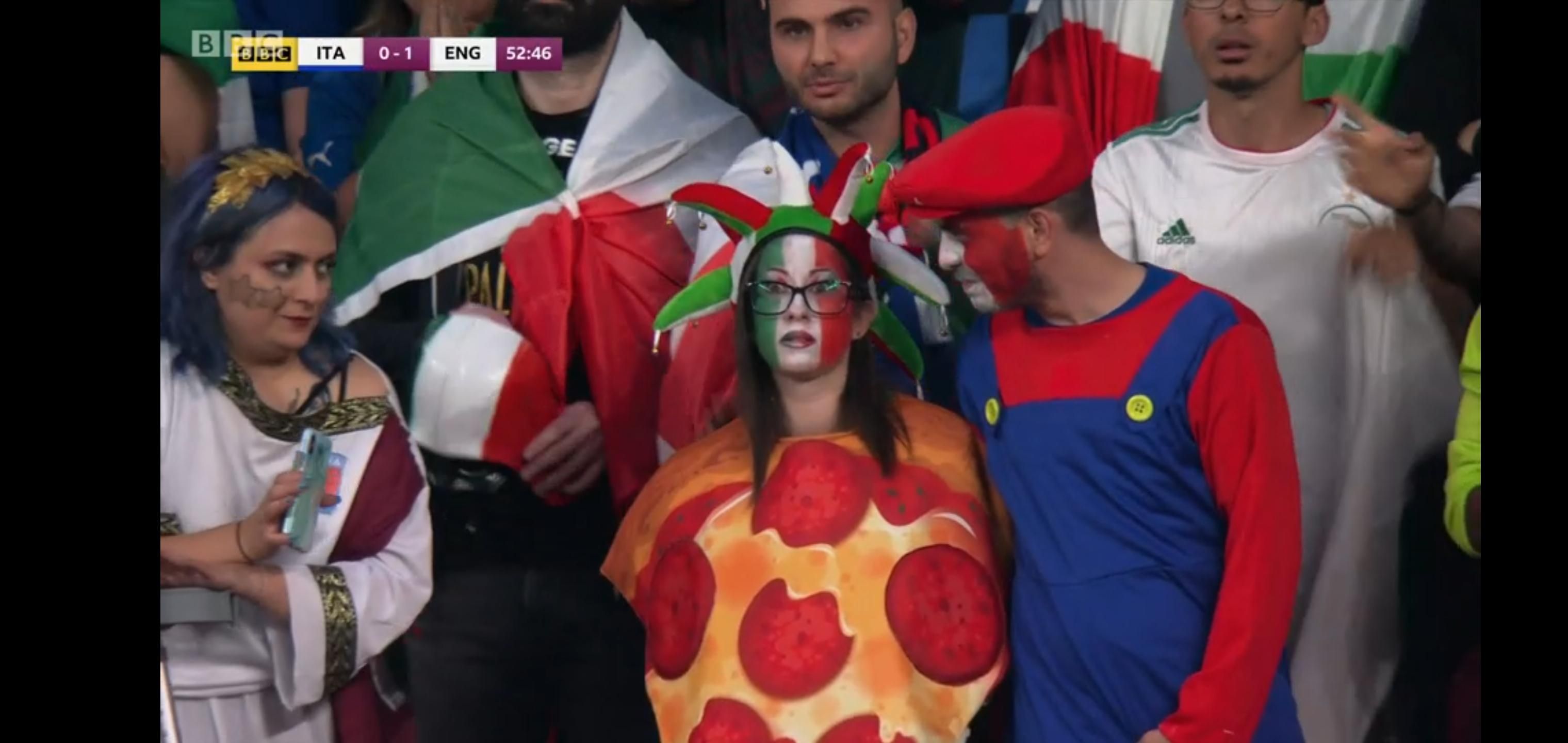 That sudden realisation your an anthropomorphic pizza surrounded by hungry Italians...