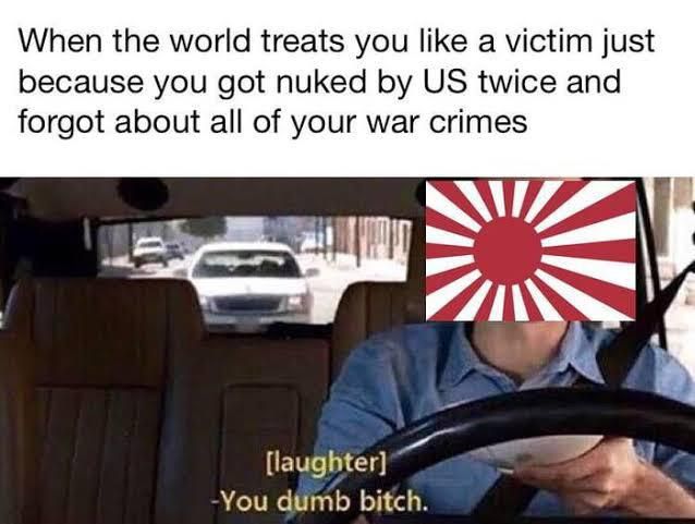 Japanese war crimes? Where?