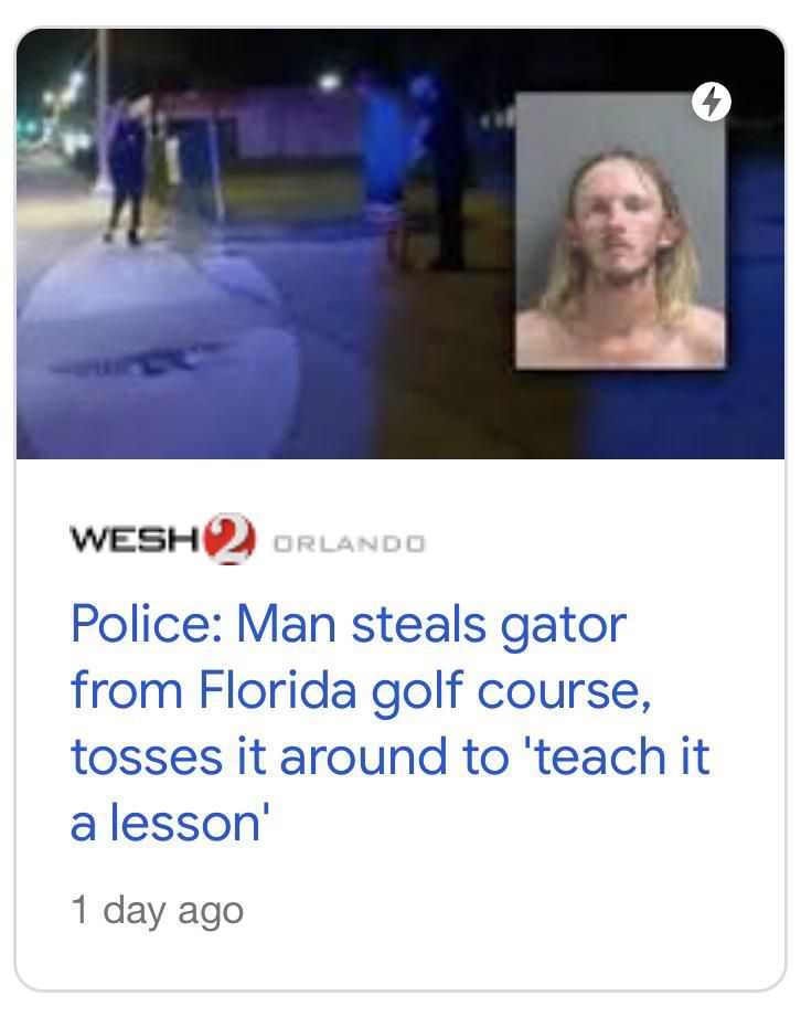 A normal day in Florida.