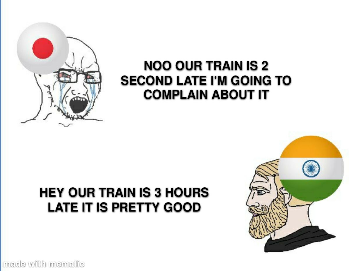 I don't know much About Indian railways