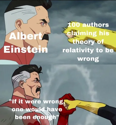 Based Einstein.