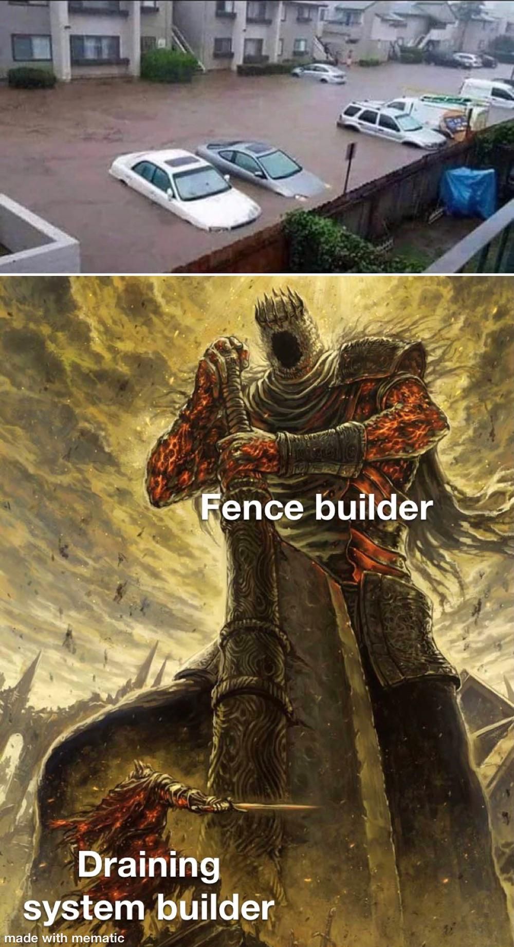 Fence got super strength
