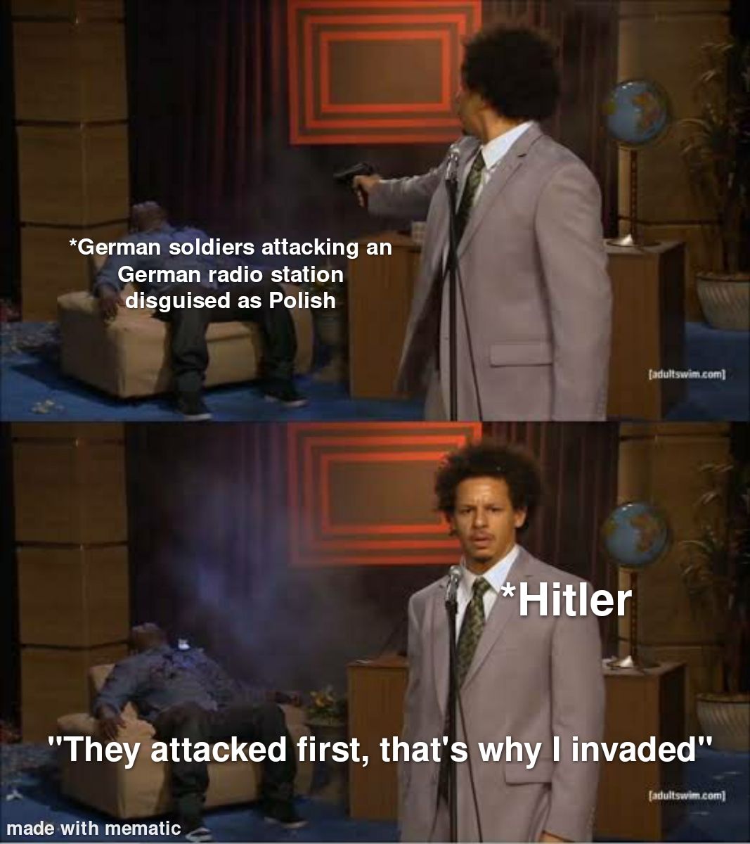 How Hitler justified invasion and this isn't weekend