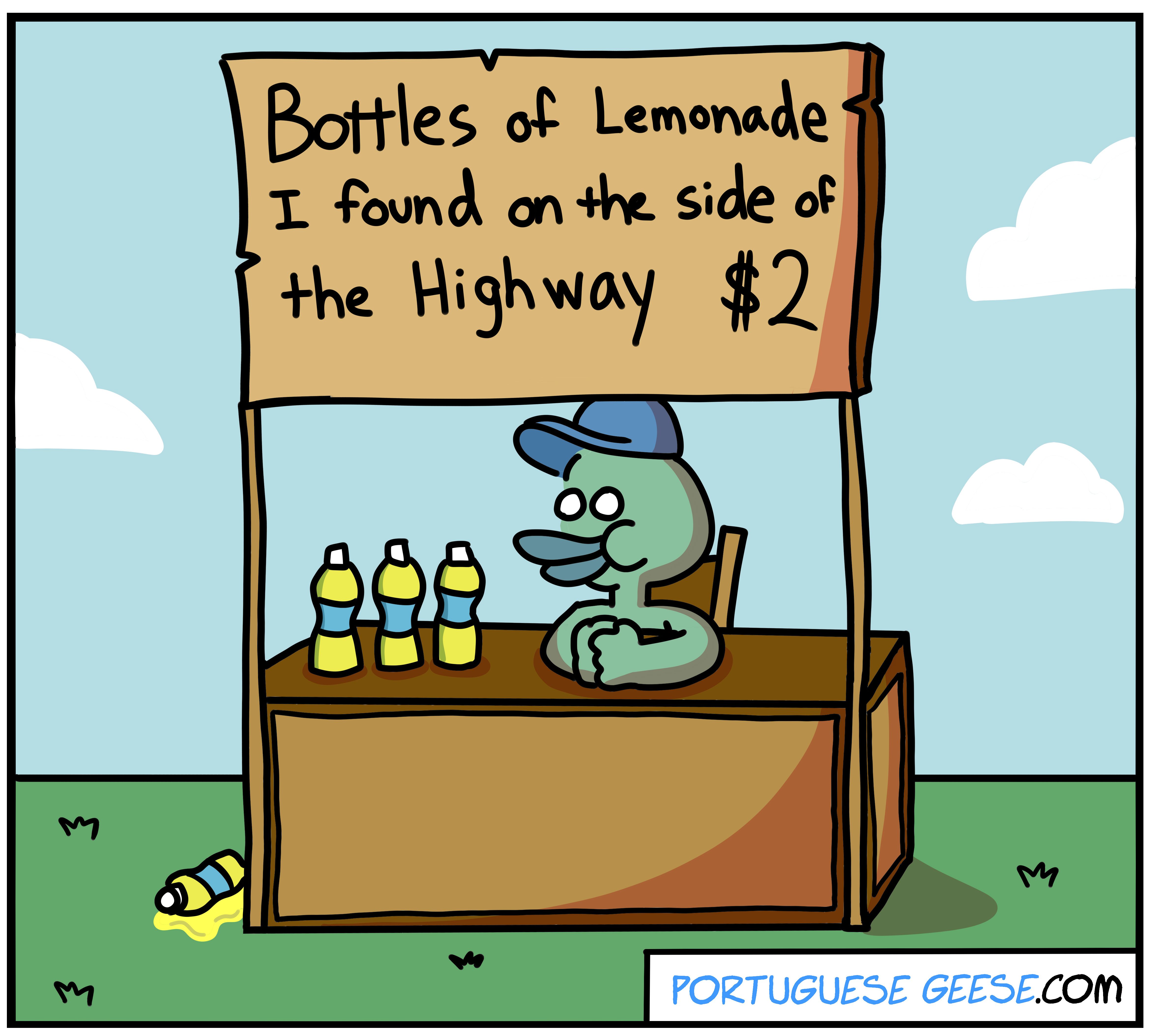 Lemonade for sale