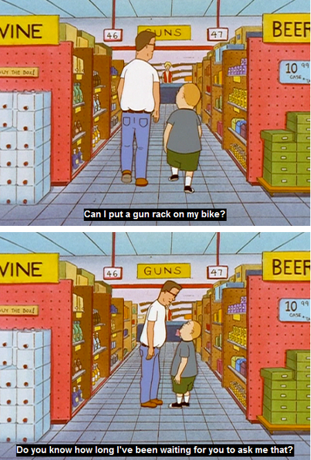 Bobby is a true american.