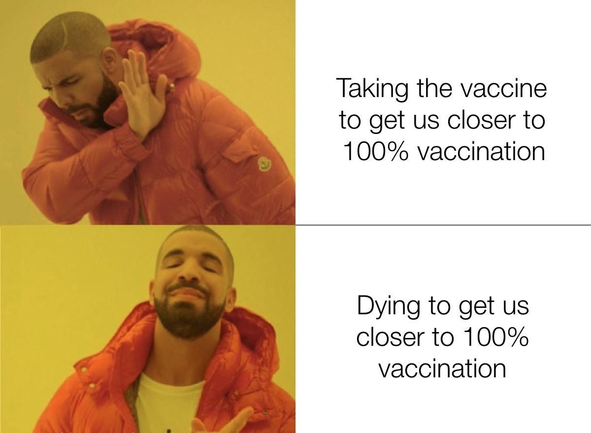 Just get the ***ing vaccine already goddamn