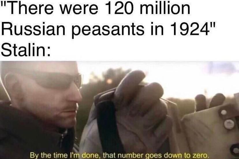 Mister Stalin, can we keep our grain please?