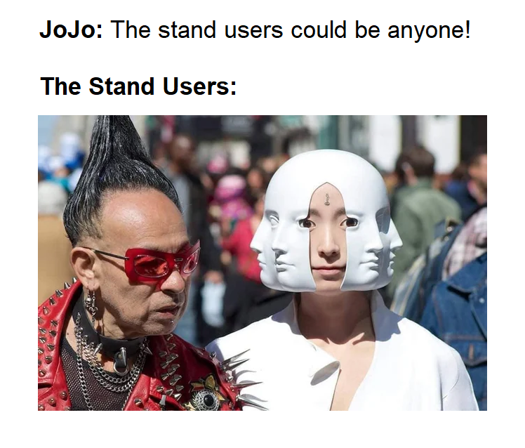 I found the Stand Users, Jotaro.
