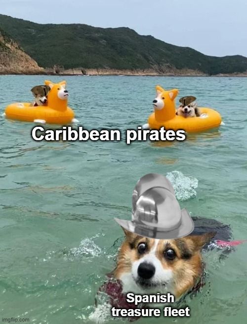Pirates of the Caribbean: The Curse of the Corgi Pearl
