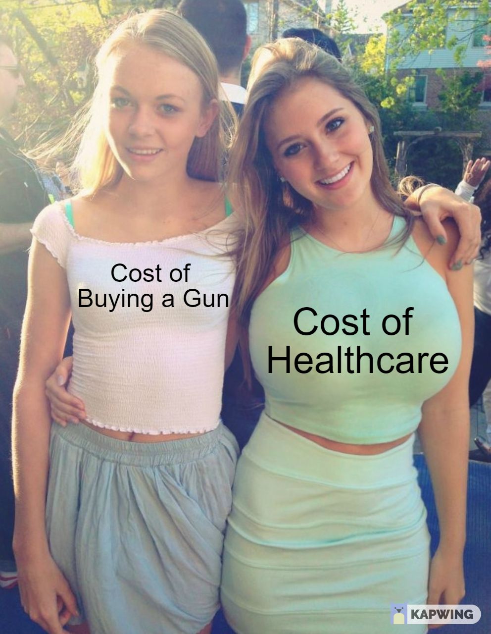 At this point just buy a gun and go Boom! Boom! Free Healthcare