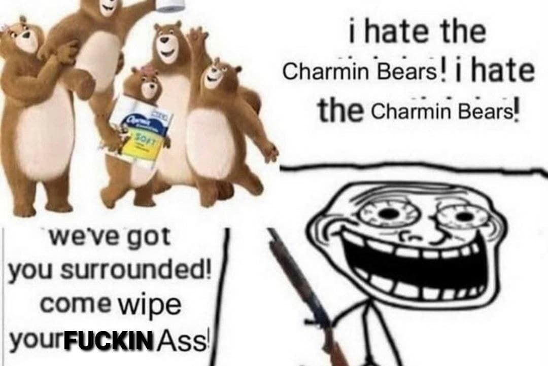 the charmin bears aren't a family they're actually ageplay scat fetishists