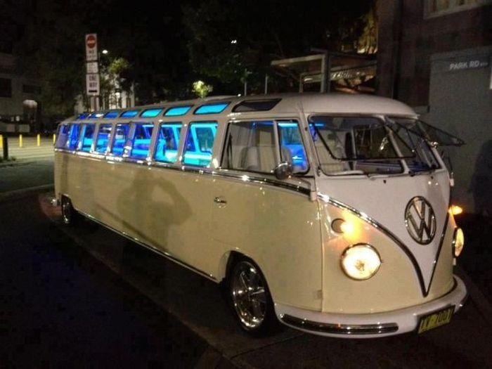 VW hippie limo