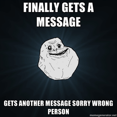 Forever alone guy