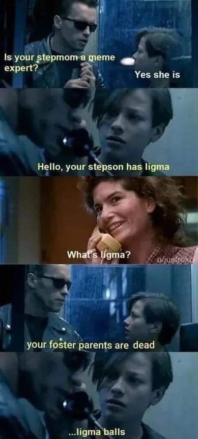 Have you ever heard of the tragedy of Darth Plagueis the wise? He died of Ligma.