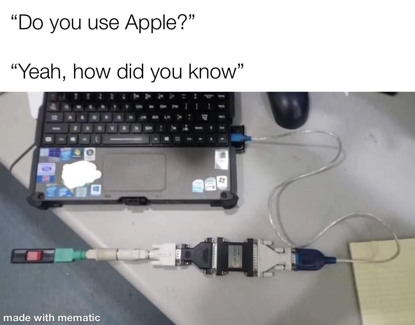 Apple do be like that