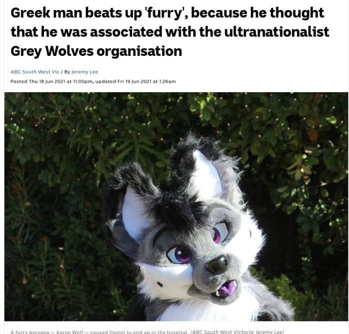 sure... because of the grey wolves