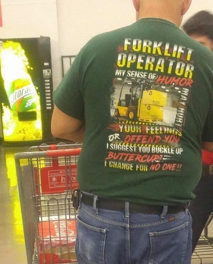 Haha Classic Forklift Operators