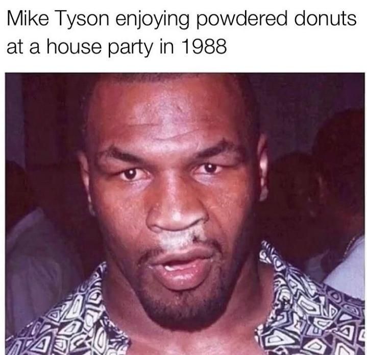 Mike Crackhead Tyson 1988
