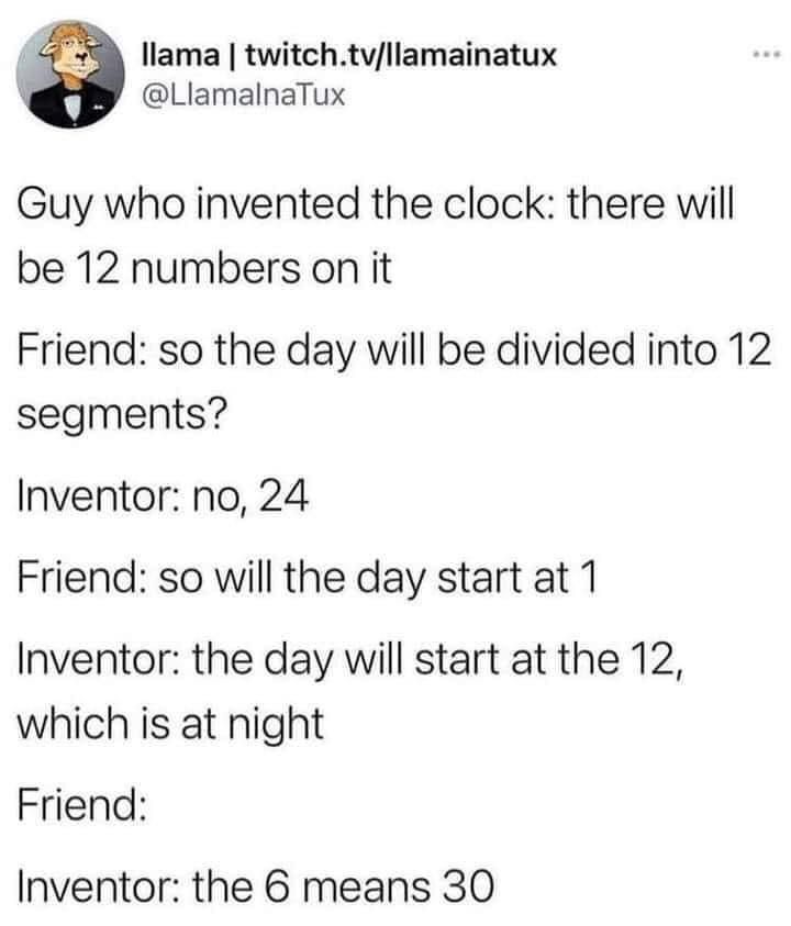 Inventing the clock