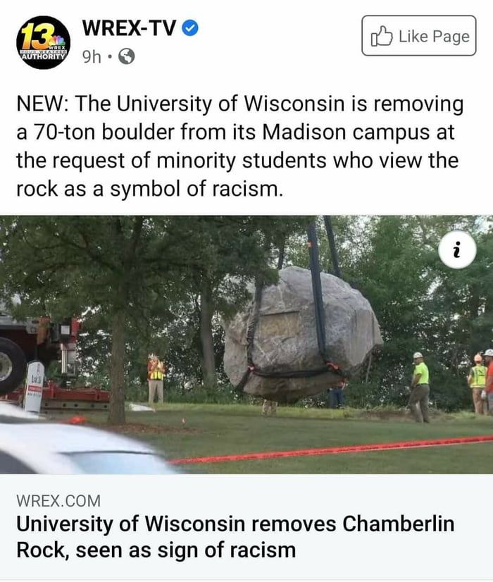 it's not a boulder it's a rock